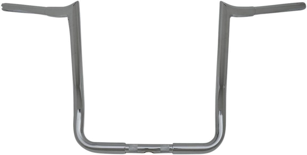 LA Choppers 1-1/4" Prime Ape Bagger Handlebar For Harley Davidson FLHT 1450 1999-2006 40.5 cm (16") - Chrome