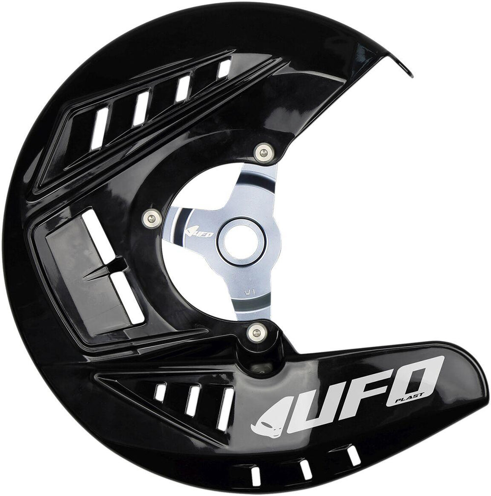 UFO Front Brake Disc Protector For Honda CRF250R 2013-2018 - Black
