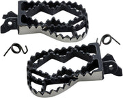 IMS Adventure Series Footpegs For BMW F 650 GS 2005-2012 - Black Silver