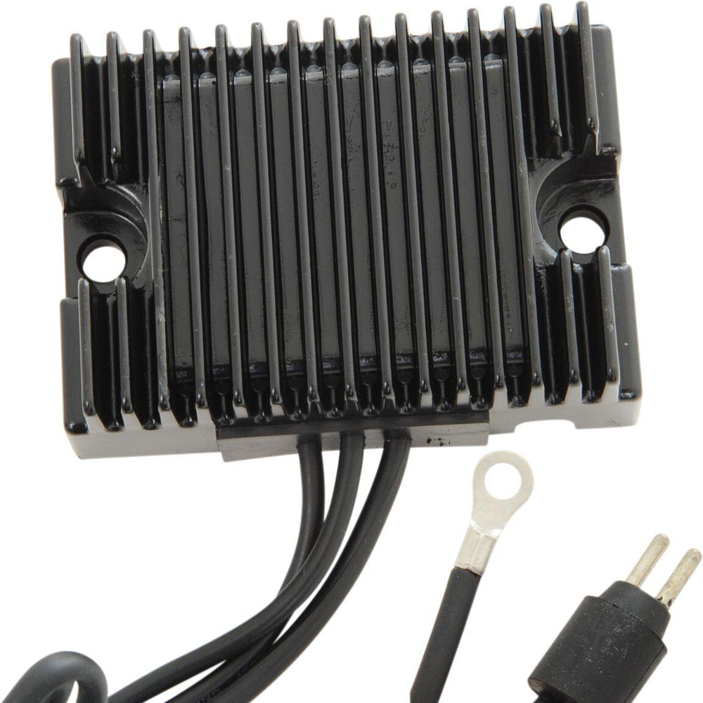 Drag Specialties Solid-State Regulator For Harley Davidson XLH 1000 1984-1985 - Black