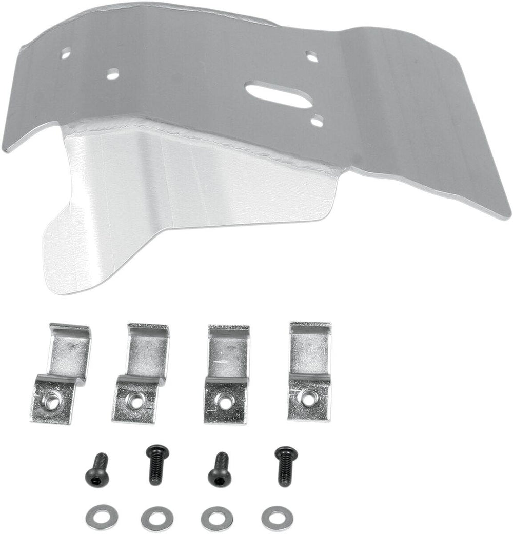 Moose Racing Aluminium Skid Plate For Yamaha YZ250 2005-2016 - Silver