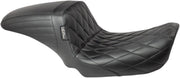 LE Pera Kickflip Seat For Harley Davidson FXD 1450 2004-2005 Gripper - Black