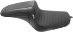 LE Pera Kickflip Seat For Harley Davidson XL1200C 2010-2020 Pleated w/Gripp Tape - Black