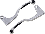 Moose Racing Competition Grip Lever Set For Honda XR100 R 1996-2003 - Black Silver