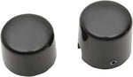 Drag Specialties Axle Caps For Harley Davidson FLST 1450 2006 Rear - Black