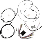 Magnum Shielding XR Handlebar Cable Install Kit For Harley Davidson FLHRSE4 1800 2008 38 - 43cm (15" - 17") - Black