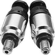 KSX Fork Air Bleeders For Showa/KYB Forks - Black/Silver