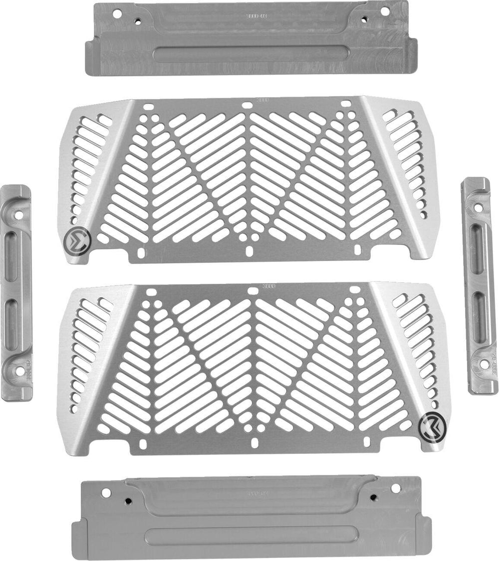Moose Racing Radiator Guards For Suzuki DRZ400 2000-2005 - Silver