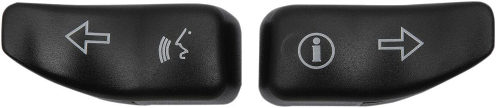 Drag Specialties Turn Signal Switch Extension For Harley Davidson FLH 1868 2021 - Black
