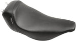 LE Pera Bare Bones Solo Seat For Harley Davidson FLHT 1450 2002-2006 Smooth - Black