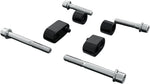 Kuryakyn Driver Floorboard Spacers For Harley Davidson FLHC 1750 2018 - Black/Chrome