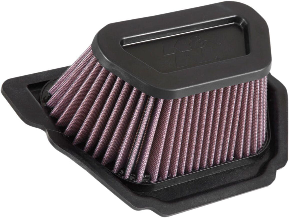 K&N High Flow Air Filter For Yamaha MT-10 2016-2021 - Black Red
