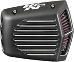 K&N Street Metal Air Intake Kit For Harley Davidson FLDE 1750 2018-2020 - Black