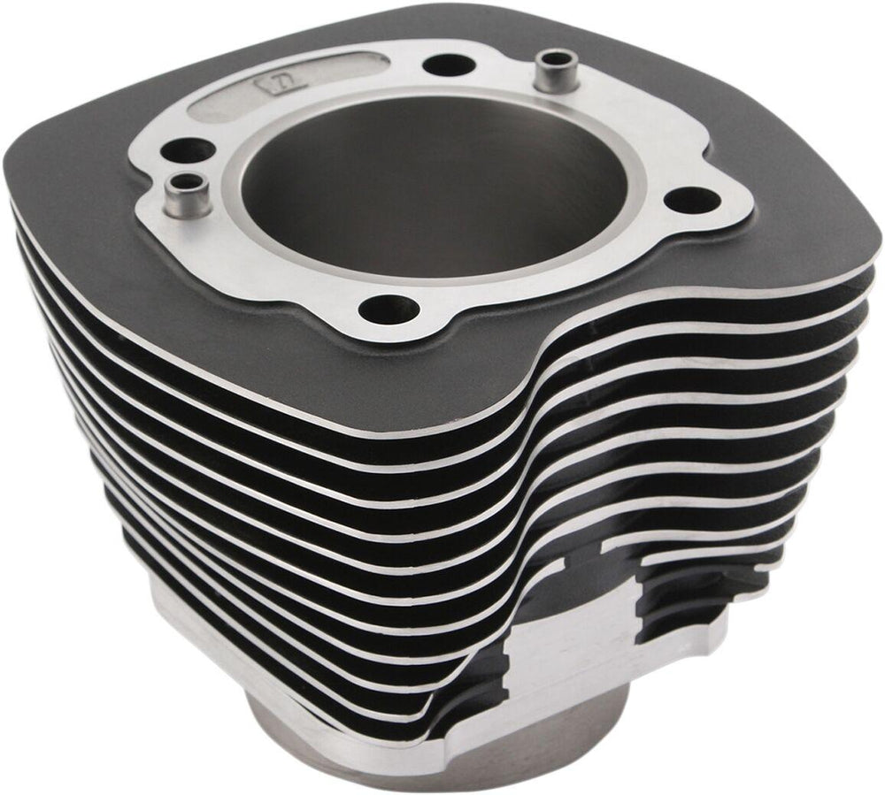 Drag Specialties Replacement Cylinder For Harley Davidson FLD 1690 2012-2013 - Black Highlighted Fins