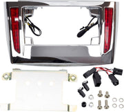 Ciro LED License Plate Frame For Harley Davidson FLHTCUTG 1690 2009-2016 Red