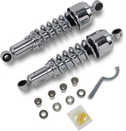 Drag Specialties Replacement Shock Absorber For Harley Davidson FXLR 1340 1987-1994 Rear 318.00 mm (12.50") - Black Chrome