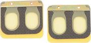 Boyesen Replacement Pro Series Reed Set for RAD Valve For Honda CR125 2003 - Carbon Fiber/Yellow