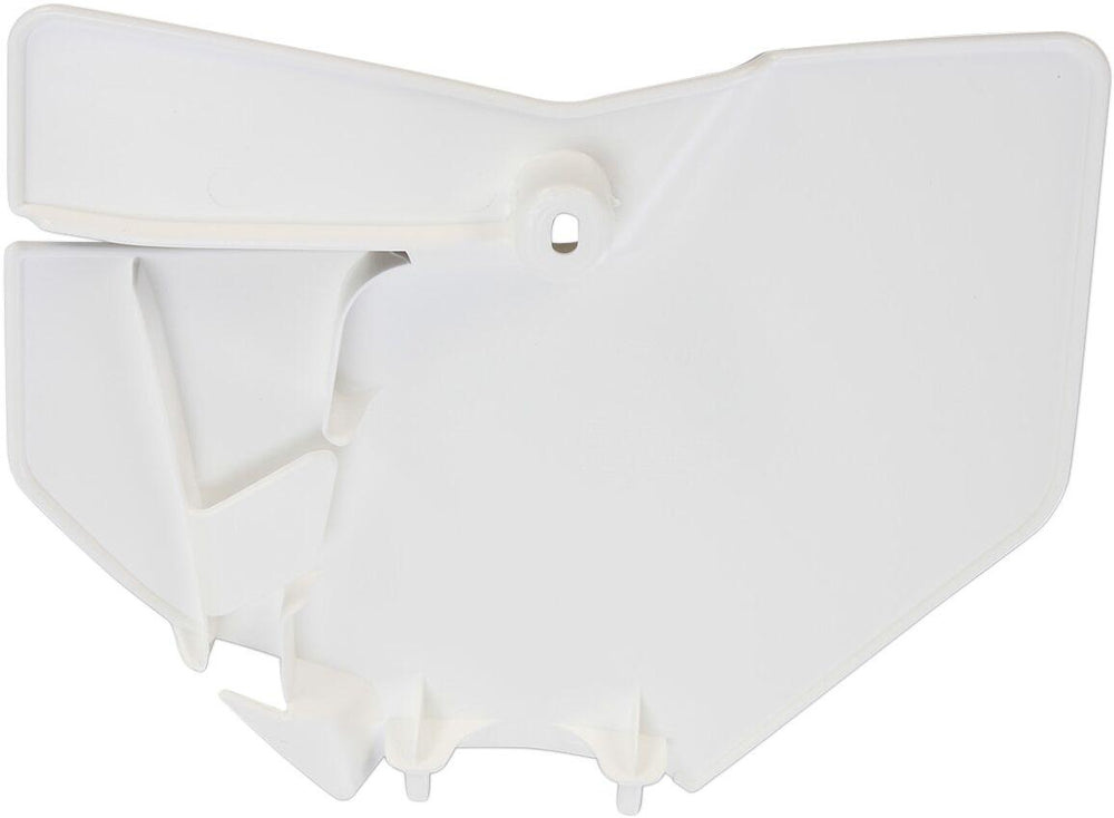 UFO Front Number Board For KTM  SX125 2016-2018 - White