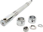 Drag Specialties Front Axle Kit For Harley Davidson FLHR 1450 2000-2003 Front - Chrome Silver
