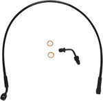 Magnum Shielding XR Brake Hose with Adapter For Harley Davidson FXFB 1750 2018-2019 Front Upper 66 cm (26") - Black