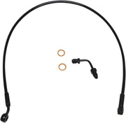 Magnum Shielding XR Brake Hose with Adapter For Harley Davidson FXFB 1750 2018-2019 Front Upper 66 cm (26") - Black