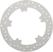 Drag Specialties Stainless Steel Drilled Brake Disc For Harley Davidson FLD 1690 2012-2013 Front - Polished