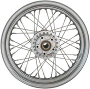 Drag Specialties Laced Wheel For Harley Davidson XL 1200 C 2010-2020 16x3 Front - Chrome Silver
