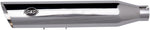 S&S Cycle Slash Cut EC  Silencers For Harley Davidson FLDE 1750 2018-2020 Right - Chrome
