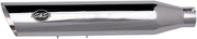 S&S Cycle Slash Cut EC  Silencers For Harley Davidson FLDE 1750 2018-2020 Right - Chrome