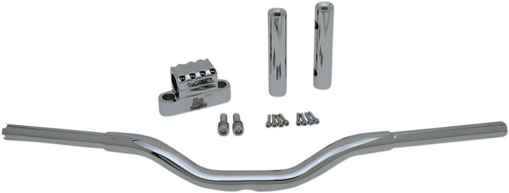 LA Choppers Kage Fighter-T Handlebar 25.5 cm (10") - Chrome