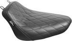 LE Pera Bare Bones Solo Seat For Harley Davidson FLDE 1750 ABS 2018-2020 Diamond Stitch - Black