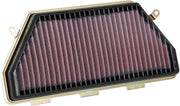 K&N High Flow Air Filter For Honda CBR 1000 RR 2017-2019 - Black Red