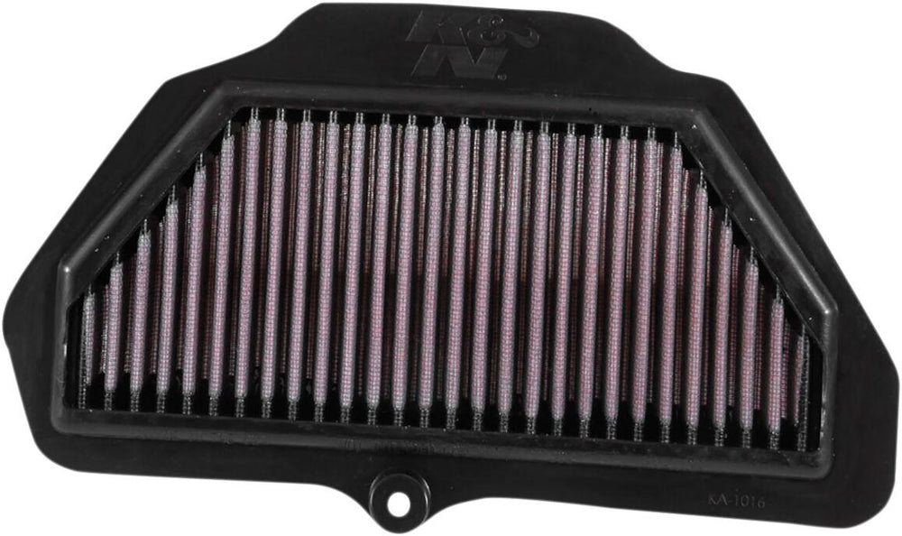 K&N High Flow Air Filter For Kawasaki ZX-10 R 1000 2016-2024 - Black Red