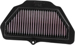 K&N High Flow Air Filter For Kawasaki ZX-10 R 1000 2016-2024 - Black Red