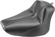 Saddlemen Dominator Solo Smooth/Stitched Seat For Harley Davidson FLST 1450 Heritage Softail 2026 - Black