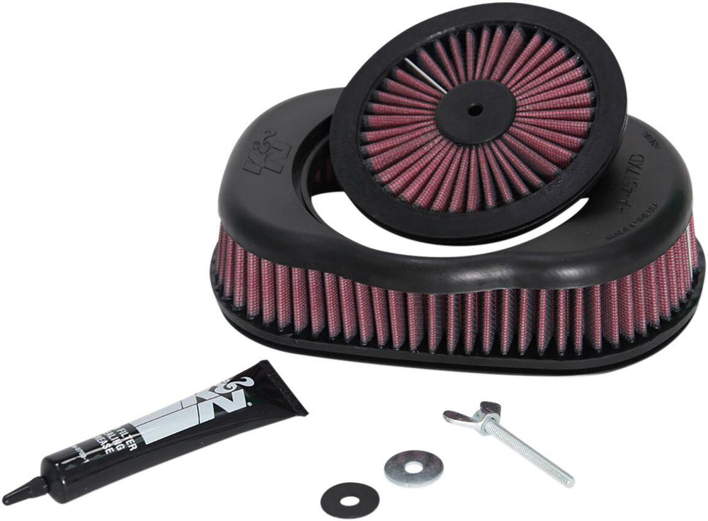 K&N Xstream High Flow Air Filter For Honda CRF250R 2018-2021 - Black Red