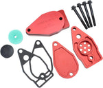 Feuling Parts Rocker Box Breather Kit For Harley Davidson FLD 1690 2012-2013 - Black/Red