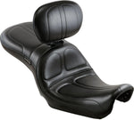 LE Pera Maverick Seat For Harley Davidson FLD 1690 2012-2013 Stitched - Black