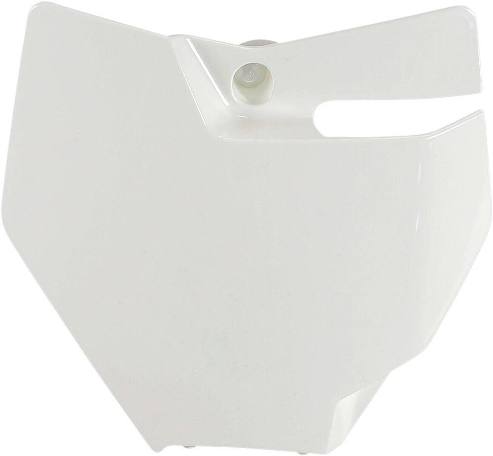 UFO Front Number Board For KTM  SX85 2018-2024 - White