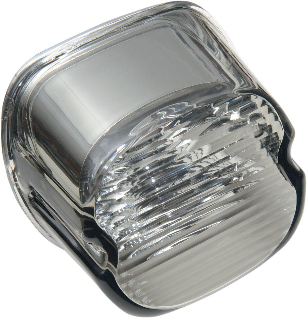 Drag Specialties Laydown Taillight Lens with No Tag Window For Harley Davidson FLHR 1450 1999-2003 Rear - Smoke