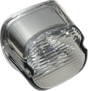 Drag Specialties Laydown Taillight Lens with No Tag Window For Harley Davidson FLHR 1450 1999-2003 Rear - Smoke