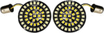 Drag Specialties Front Dual Ring Turn Signal Inserts For Harley Davidson FLSTC1340 1997