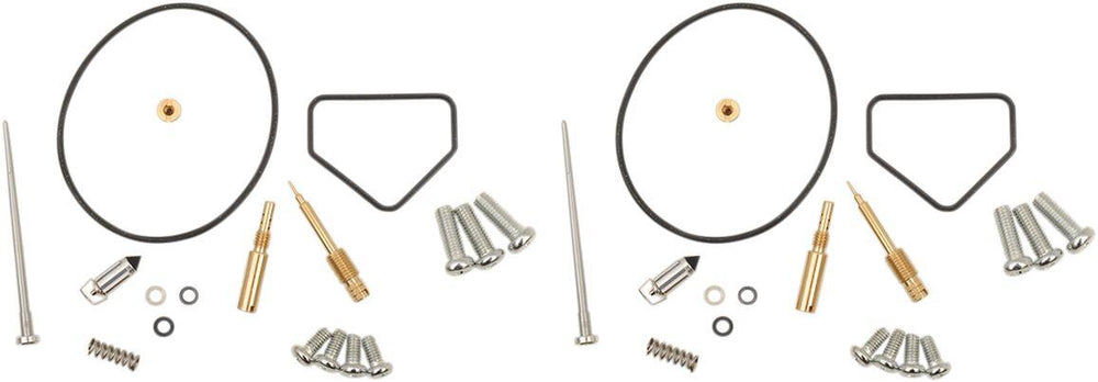 Parts Unlimited Carburettor Repair Kit For Kawasaki VN 750 1994-1995 - Black Gold Silver