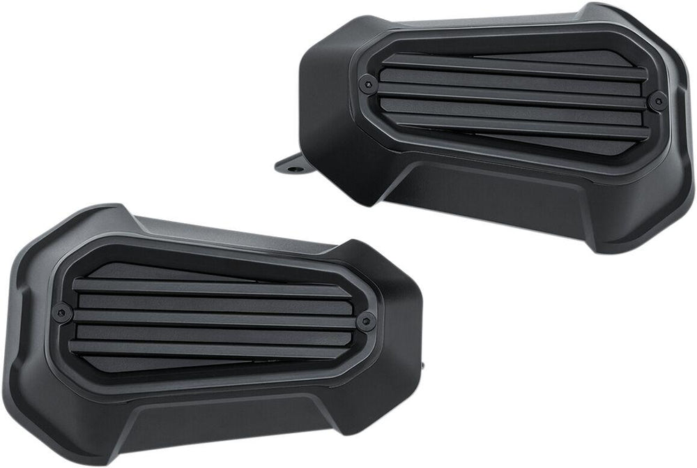 Kuryakyn Dillinger Hand Guards For Harley Davidson XL 1200 C 2009 - Black
