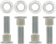 Moose Racing Wheel Stud Nut Kit For Yamaha YFM 700 R 2006-2018 (US Models) Fits Front Or Rear - Silver