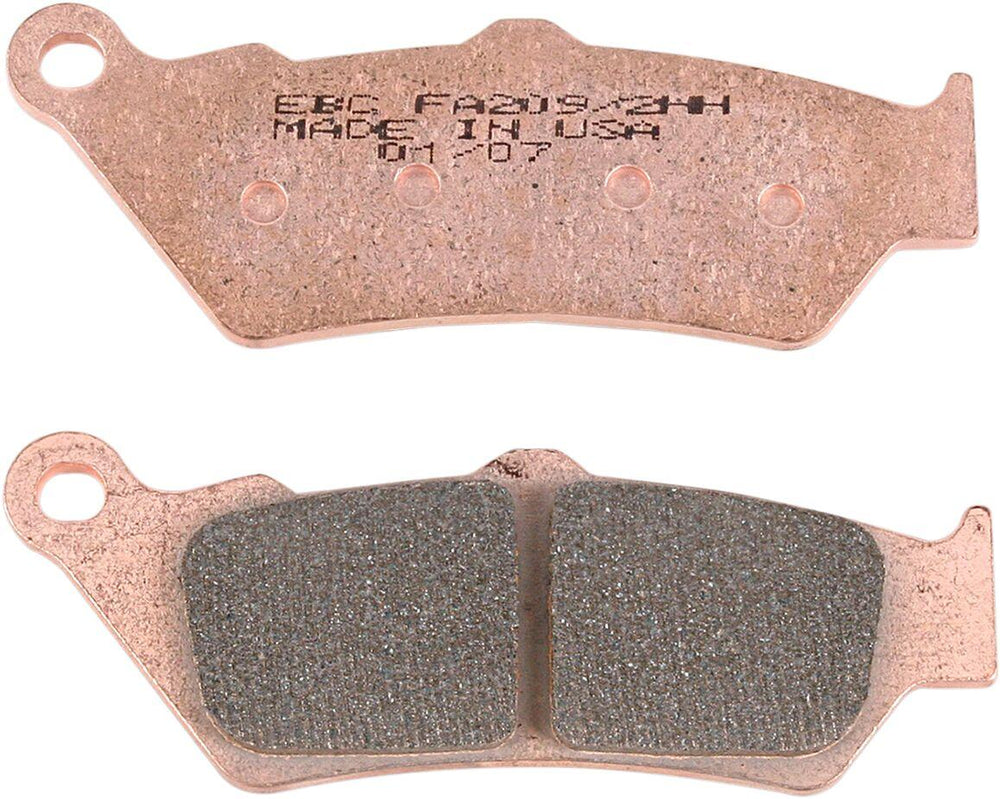 EBC Sintered HH Brake Pads For Moto Morini 6 1/2 Seimmezzo 650 SCR ABS 2022-2024 Front