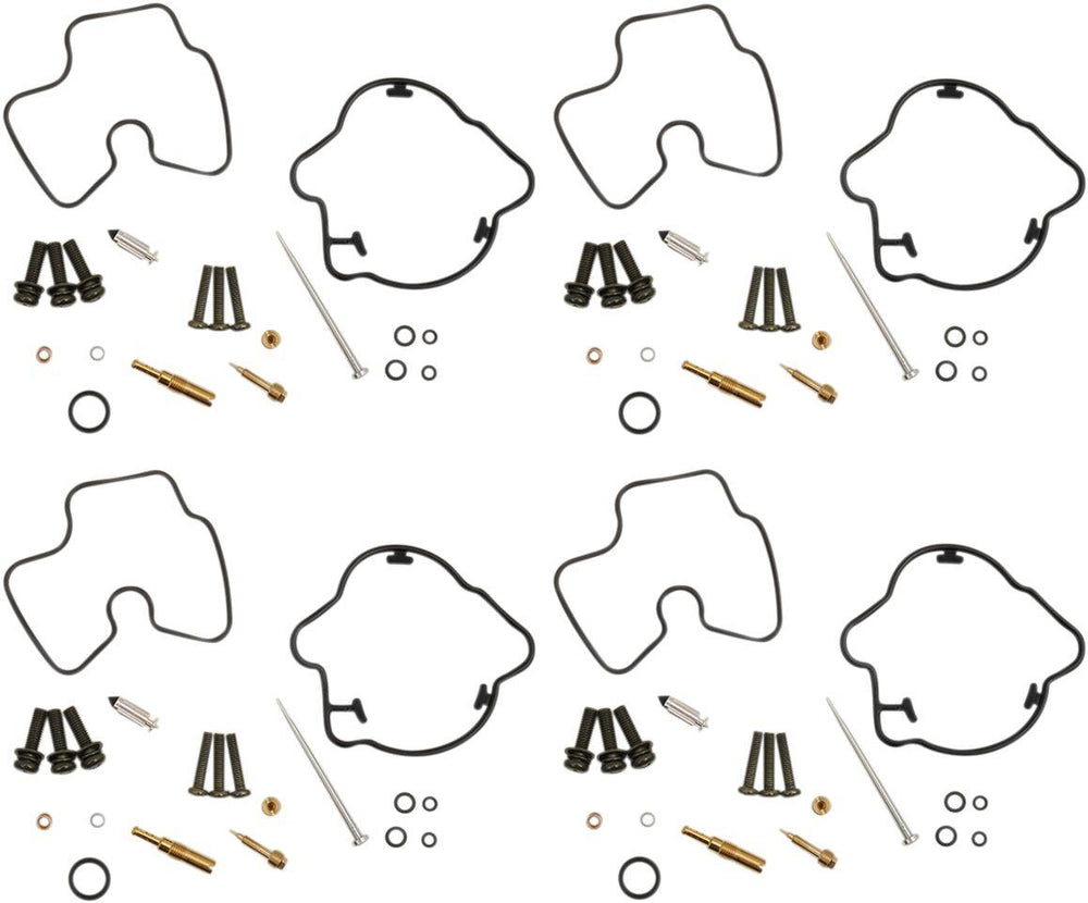 Parts Unlimited Carburettor Repair Kit For Honda CBR 1100 XX 1997-1998 - Black Gold Silver