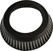 LA Choppers Replacement Air Filter for La Choppers/Affliction Air Cleaners For Harley Davidson FLHR 1750 2018-2019 - Black