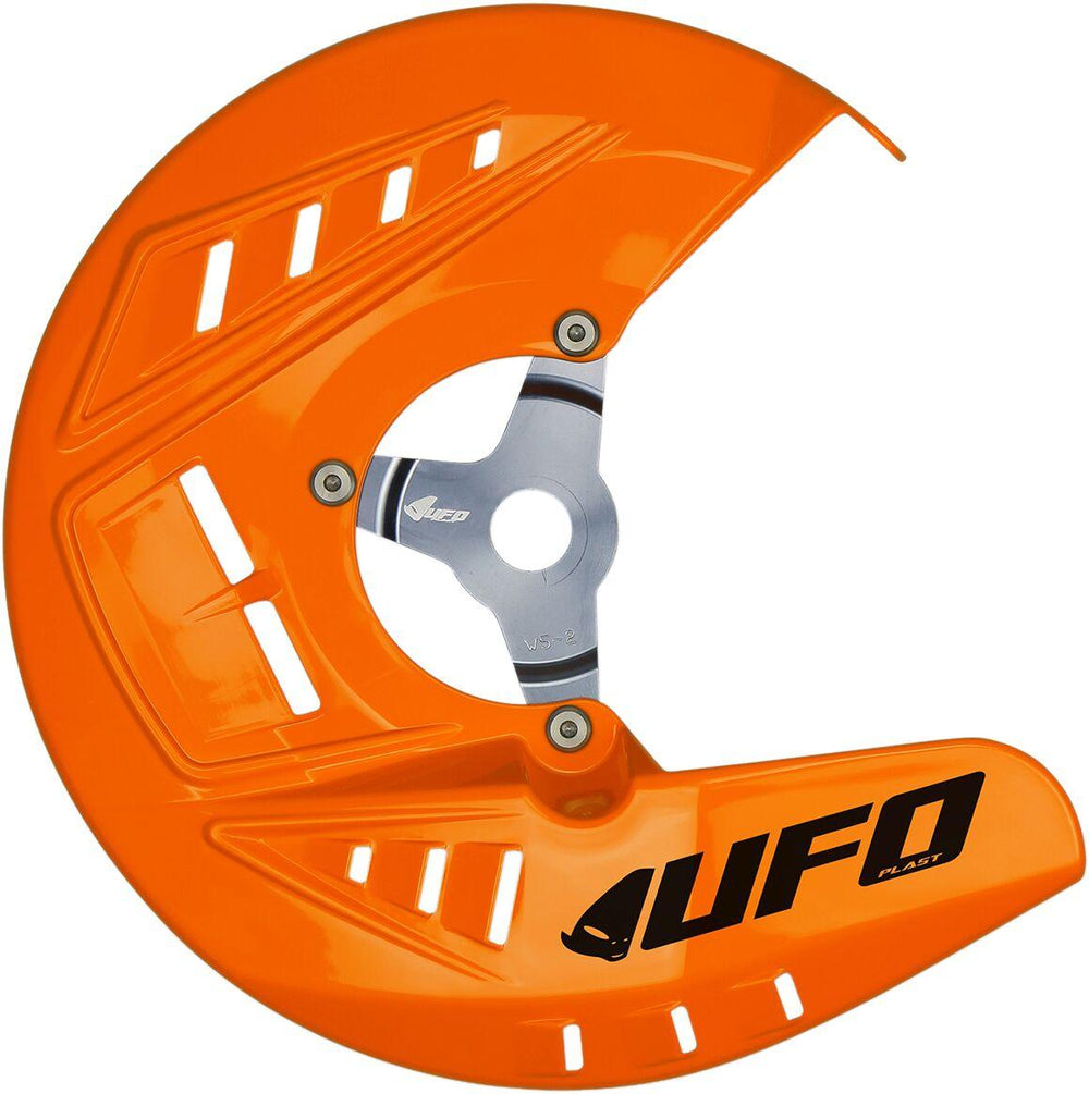 UFO Front Brake Disc Protector For KTM  EXC125 2015-2016 - Orange