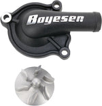 Boyesen Supercooler Water Pump Cover & Impeller Kit For Honda CRF450R 2009-2016 - Black